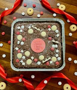 Valentines Brownie Slab - Collection Only